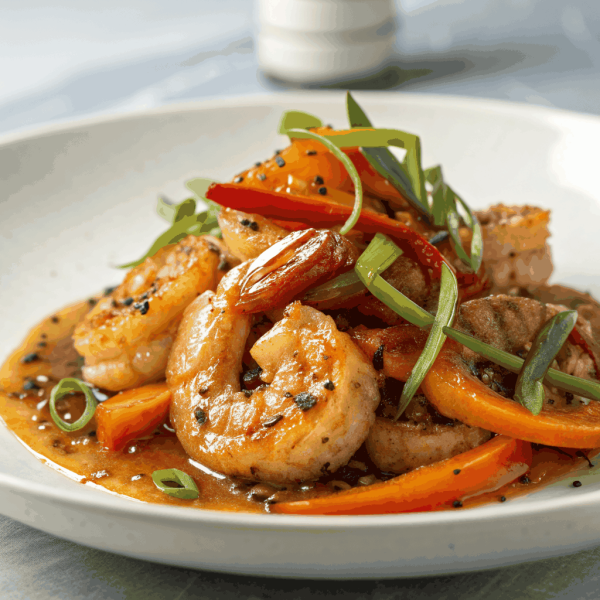 King Prawn with Black Pepper