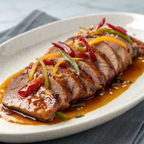 Black Pepper Duck Stir-Fry