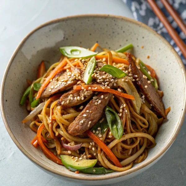 ecommerce_product_47fb1c98.webp Duck Chow Mein – Savory Stir‑Fried Noodles
