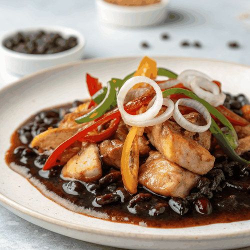 Chicken with Black Bean Sauce