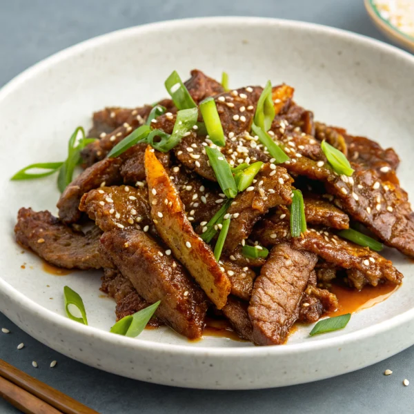 Mongolian Beef – Sweet & Spicy